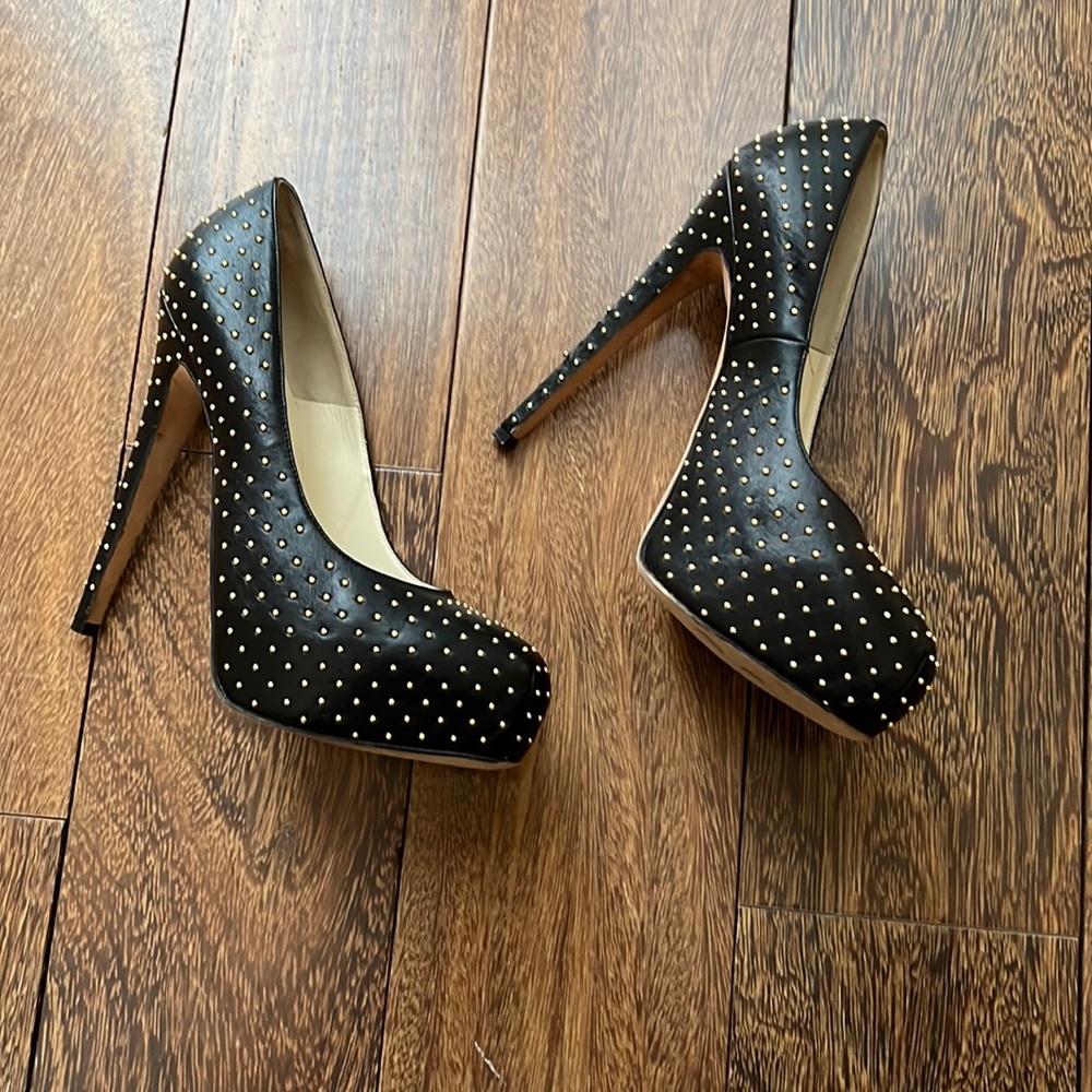 Brian Atwood studded heels size36.5